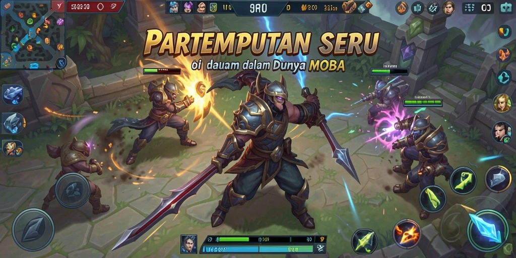 Tangkapan layar menunjukkan aksi pertarungan intens di KARTUTOTO.