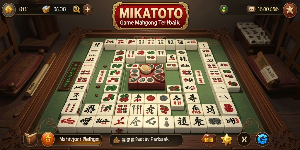 Tampilan gameplay seru dan menantang dalam MIKATOTO.